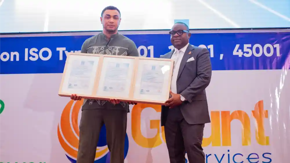 Cérémonie de remise des certifications ISO